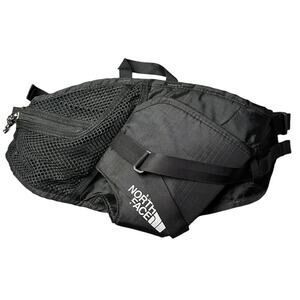The North Face lumbar belt bag waterproof mesh pocket padded crossbody hiking